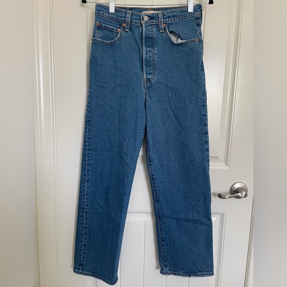 Levi’s Ribcage Straight Ankle Jean (27x27)
